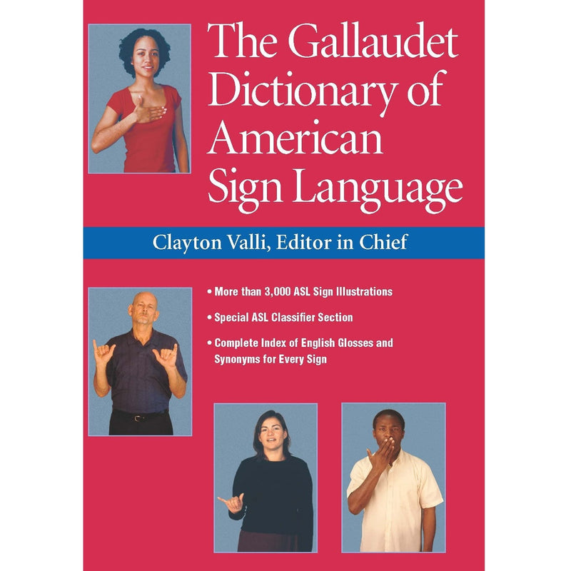 The Gallaudet Dictionary Of American Sign Language | Soft Cover ...