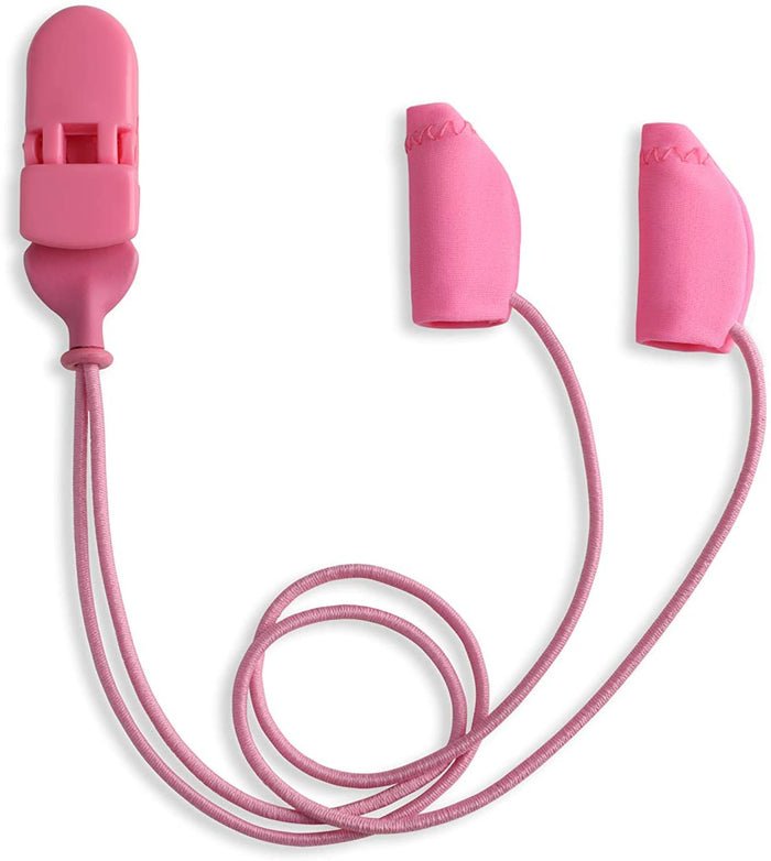 Ear Gear Micro Corded (Binaural) | Up to 1" Hearing Aids | Pink