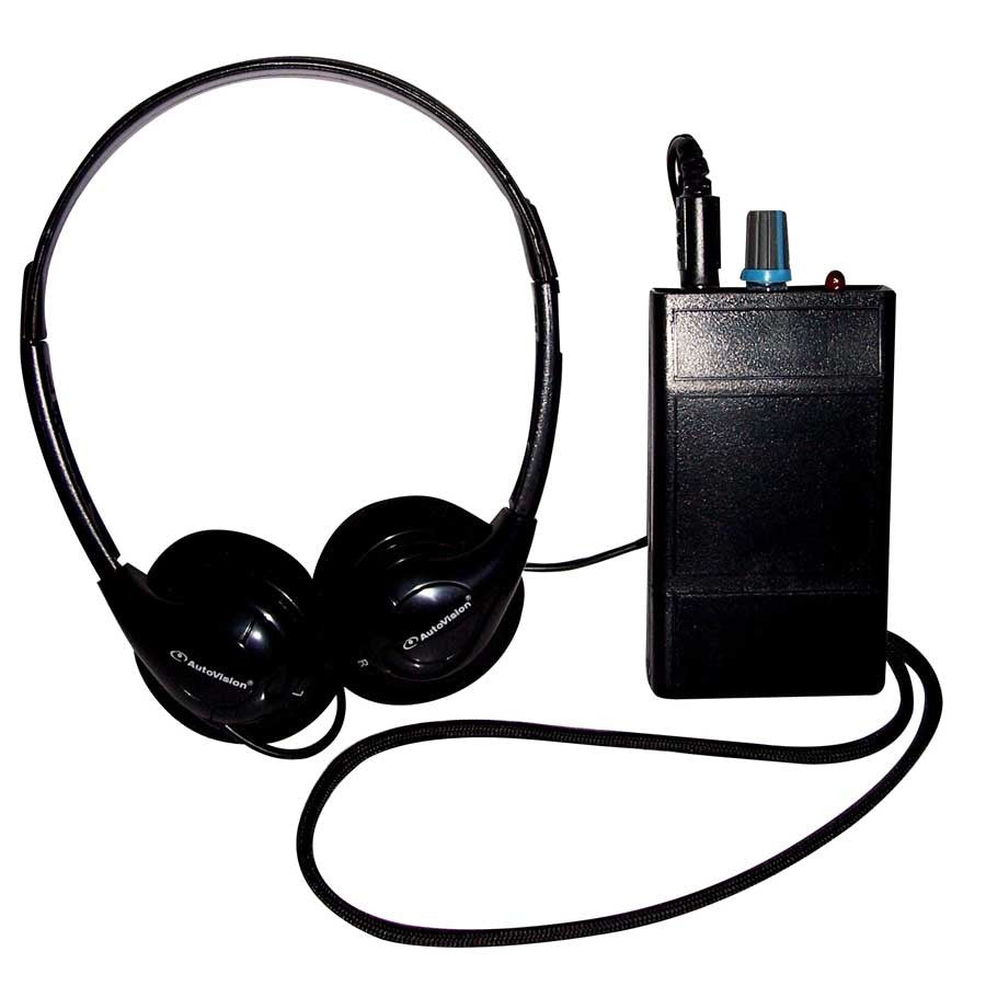 Oval Window HLR III Induction Loop Receiver with Headphones