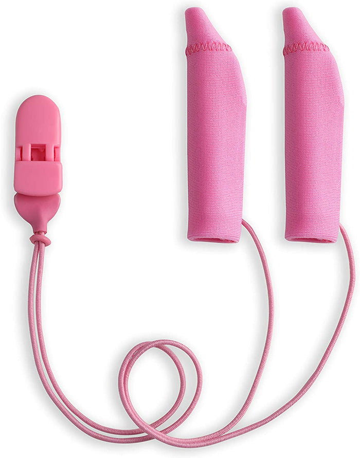 Ear Gear FM Corded (Binaural) | 2"-3" Hearing Aids | Pink