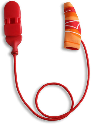 Ear Gear Mini Corded (Mono) | 1"-1.25" Hearing Aids | Orange-Red