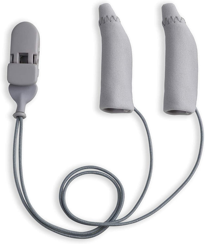 Ear Gear Original Corded (Binaural) | 1.25"-2" Hearing Aids | Grey