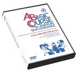 A Basic Course in American Sign Language: ABC / ASL Series 4-DVD Set