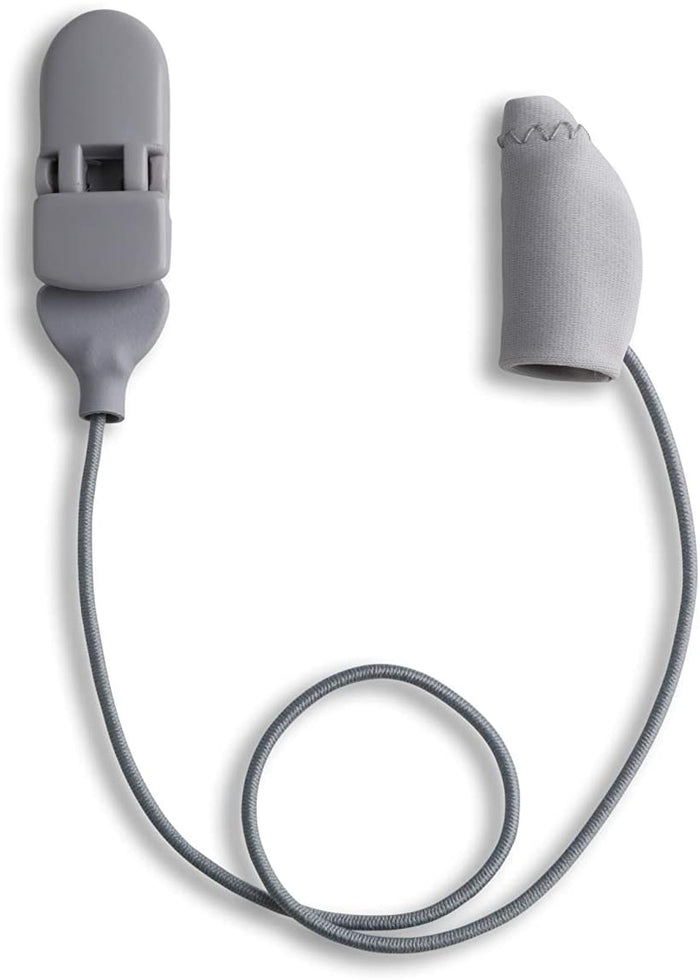 Ear Gear Micro Corded (Mono) | Up to 1" Hearing Aids | Grey