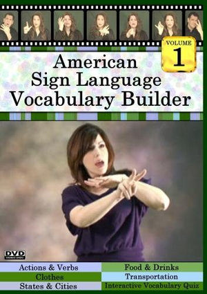 ASL Vocabulary Builder  Vol. 1