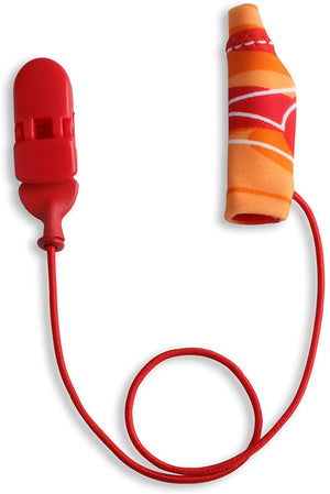 Ear Gear Original Corded (Mono) | 1.25"-2" Hearing Aids  | Orange-Red