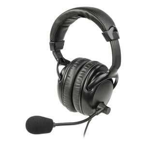ListenTALK LT-LA454 Over the Ears Dual Headset 4 with Boom Microphone
