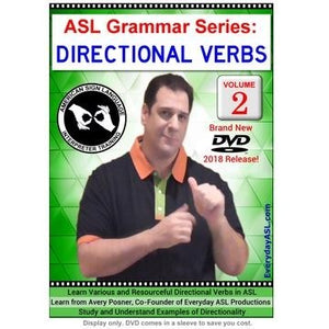 ASL Grammar Series: Directional Verbs  Vol. 2