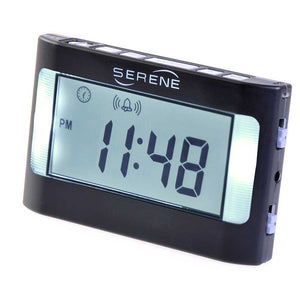 Serene Innovations VA-3 Vibrating Travel Alarm Clock