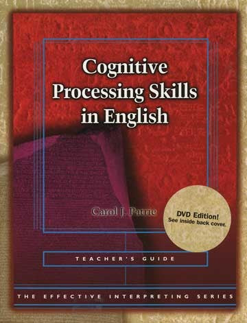 Effective Interpreting: Cognitive Processing Skills in English (Teacher)