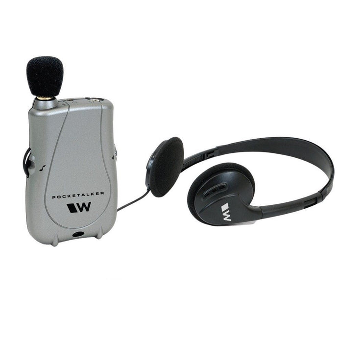 Williams Sound Pocketalker Ultra Personal Sound Amplifier with Deluxe Folding Headphone H21