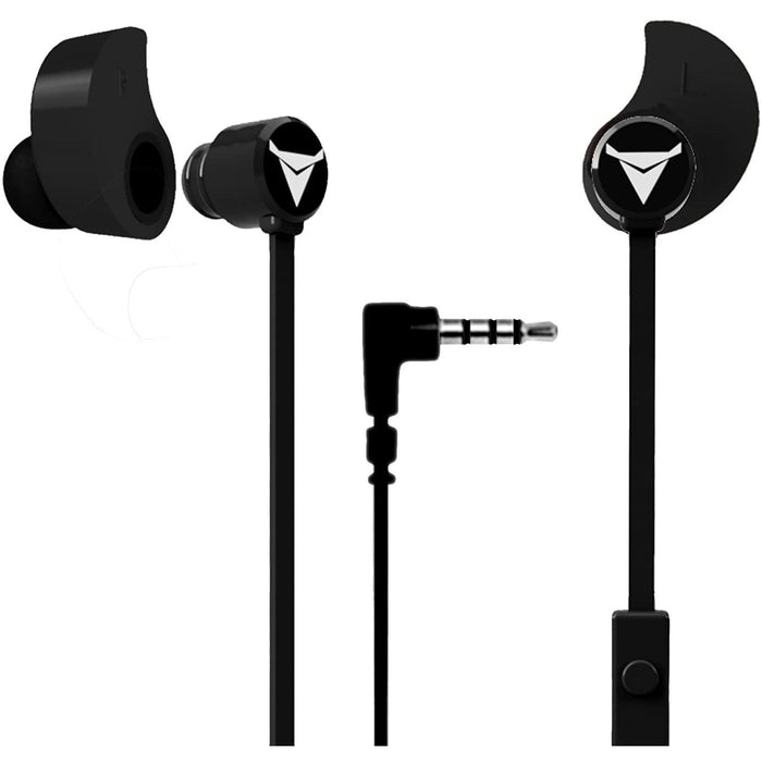 Decibullz Custom Molded Contour ES In-Ear Earbuds | Black