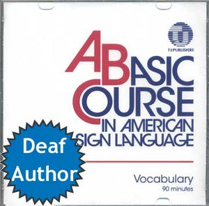 A Basic Course in American Sign Language Vocabulary DVD